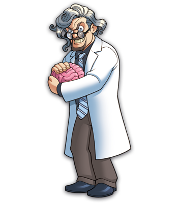 Mad Scientists' Guild Member, Dr. Markenstein.