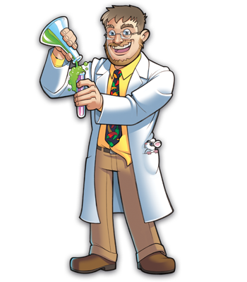 Mad Scientists' Guild Member, Dr. Tomkenstein.